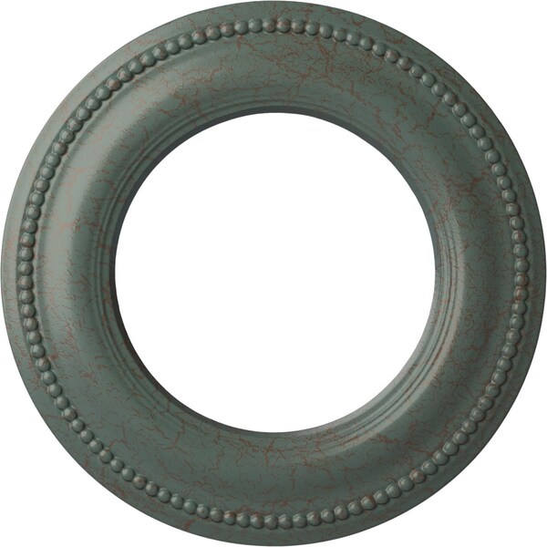 Ekena Millwork Bradford Classic Medallion (Canopies up to 8 5/8"), 13"OD x 7 1/2"ID x 3/4"P, Cloud Burst Crackle CM13BRCBC - main